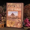 Vintage Ancient Egypt planner undated printed diary hardcover l 220 GSM l Pack of 1 notebook