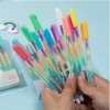 (Buy 1 Get 1 Free) Coloring Fluorescent/Glitter Pen Rainbow Colour I Contains 1 Pen