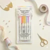 (Buy 1 Get 1 Free) Pastel midliners two sided Highlighter l Dual Tip l (Pack of 5)- Mild liners